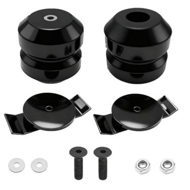 Imagem de 1 par de kit de mola auxiliar de ar traseiro TORTUN4 para Toyota Tacoma, Tacoma Pre-Runner, Tundra, Isuzu D-MAX e Nissan, molas de suspensão de almofada de borracha traseira substituem carro TORTUN4