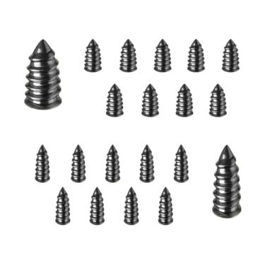 Imagem de Ohleats Prego de borracha de reparo de pneu de 20 peças, kit de unhas de reparo de pneu a vácuo self-service, ferramentas de reparo de perfuração rápida de pneu para trator de caminhão automotivo,