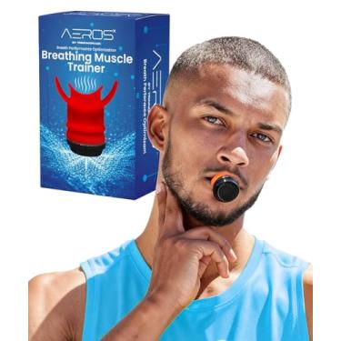 Imagem de TRAININGMASK Dispositivo de treinamento muscular inspiratório O2 | Treinador de respiração | Treinador muscular respiratório | Exercitador de pulmão para melhorar a respiração diafragmática,