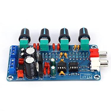 Imagem de NE5532 Placa de Tom de Pré-Amplificador Estéreo HIFI, Agulha, Mediante, Baixo, Controle de Volume, Dual AC 12V-18V, Quadro de Tom de Pré-Amplificador de 10x para Uso Flexível Com
