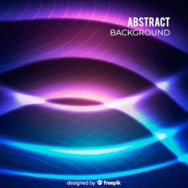 Imagem de Quadro Decorativo Estampa Neon Lights Alta Definição Design Moderno para Parede 30x30cm