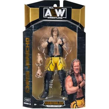 Imagem de AEW Unrivaled Collection Series 15 Chris Gerico Action Figure, 7 Inch Scale, Wrestling Theme, Plastic Construction, Articulated Design, Display Ready, #147