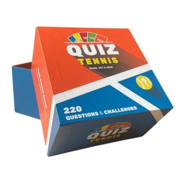 Imagem de Quiz Tennis - New | The Ultimate Tennis Trivia Game 220 Cards for Fans & Families | Learn, Laugh & Have Fun Together!