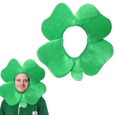 Imagem de REBNGXIE St. Patrick’s Day Shamrock Hat Green Irish Clover Hat Funny St.Patrick's Day Holiday Costume Accessory for Women Men Party Parade Decoration
