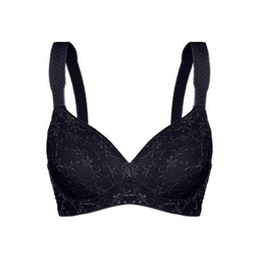 Imagem de Sutiã Sustentação Duloren 111810 Merlot Sem Bojo Poliamida T. 46/52, 5