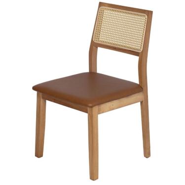 Imagem de Cadeira Nia - Caramelo Pu