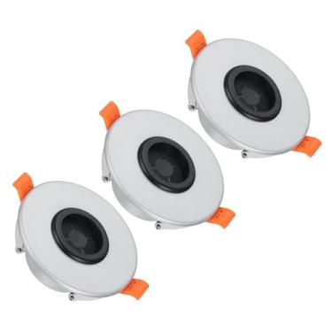 Imagem de PATIKIL Pacote com 3 portas de passagem, cabo com trava de mola, kit de gerenciamento de cabos de parede para instalação de fios de alto-falante de TV, prata