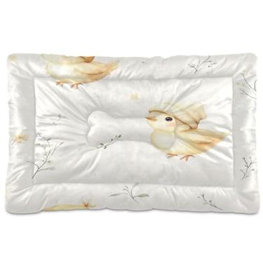 Imagem de Wassud Cama de cachorro Cute Birds Cama grande para cães ao ar livre tapete lavável para animais de estimação cama de gato para dormir viagens 91 x 61 cm