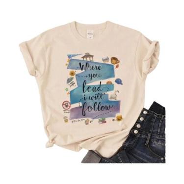 Imagem de Camiseta Feminina De Verão Gilmore Girls Manga Gráfica Harajuku De Man
