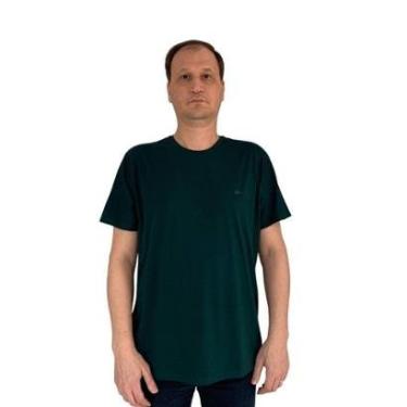 Imagem de Camiseta Sallo Plus Size Manga Curta Verde 2702 - Verde G3-Masculino