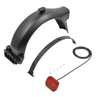 Imagem de KGRHJSA Conjunto de lanterna traseira compatível com peças de scooter elétrica Ninebot F30D F40D Kickscooter traseiro para-lamas acessórios de lâmpada de segurança de freio