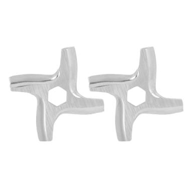 Imagem de Dpofirs Lâmina de Moedor de Carne de Substituição, Lâminas Universais de Aço Inoxidável para Moedores de Carne, Acessórios de Moagem para a Maioria Dos Moedores de Padrão