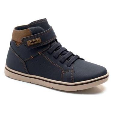 Imagem de Bota Cano Médio Infantil Menino Klin Flyer Marinho 469.212-Masculino