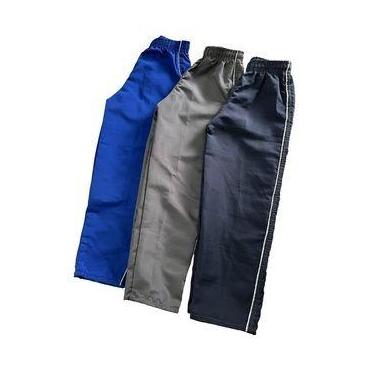 Imagem de Calça Tactel Infantil Unissex Reforçada Costura Tripla  4 a 16 ANOS  E