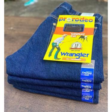 Imagem de Calça country masculina rodeio montaria ariat, Azul escuro, 48