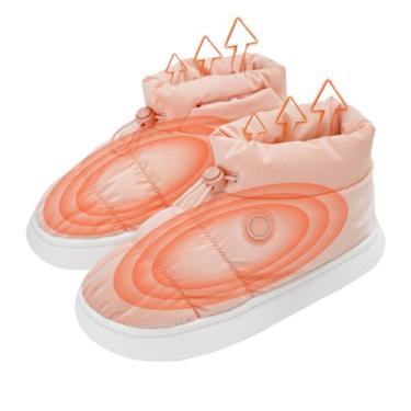 Imagem de Sapatos de aquecimento elétrico,Sapatos de aquecimento para pés,Pés aquecidos sapatos quentes - Pés térmicos sapatos de calor, elétricos mais quentes do pé, aquecedor elétrico do pé para sapat