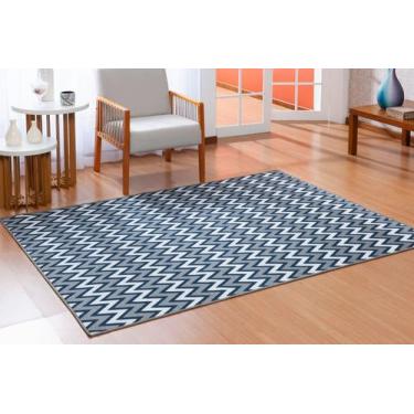 Imagem de Tapete pratik 2,00 x 2,50 não escorrega moderno lavavel resistente toq