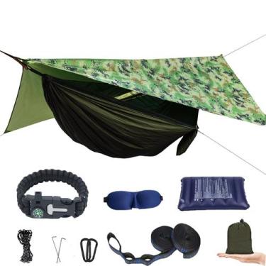 Imagem de Hamaca de Camping AEETT con Mosquitero y Cubierta Impermeable