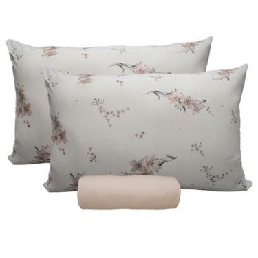 Imagem de Jogo de Lençol KazzaVip king Malha 100% Algodão Premiun Classic Maria 