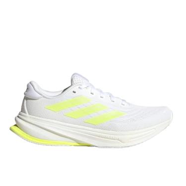 Imagem de Adidas Tênis de corrida feminino Supernova Rise 2, Branco/amarelo/cinza, 40