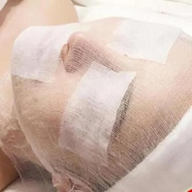 Imagem de Máscara Facial Descartável De Gaze Macia 100 Unidades Para Salão De Be