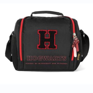 Imagem de Lancheira Térmica Juvenil Harry Potter Luxcel La49743 Preto