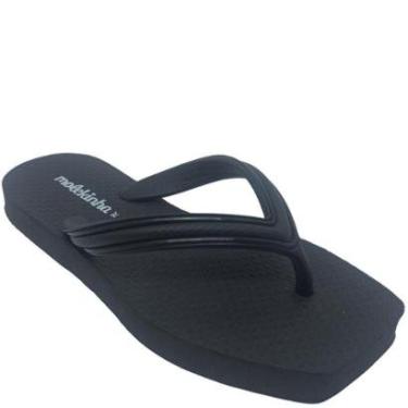 Imagem de Chinelo Molekinha Menina Infantil PVC Liso-Feminino