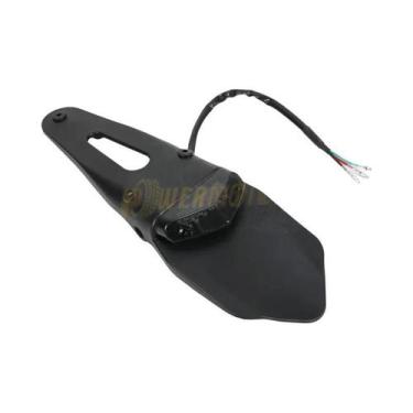 Imagem de Lanterna Traseira LED 12V Para Motocicleta, Luz De Freio Para Dirt Bik