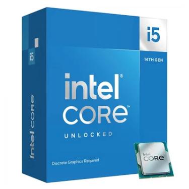Imagem de Processador Intel Core I5 14600kf 14 Geração, 3.5 Ghz (5.3 Ghz Turbo), Cache 24MP, LGA1700 - Bx8071514600kf