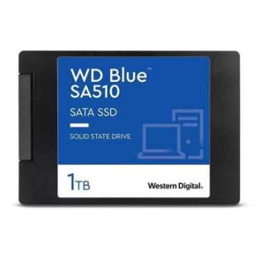 Imagem de SSD SanDisk, 1TB, SATA III, 2.5", Leitura: 560MB/s, Gravação: 520MB/s, Preto - WDS100T3B0A-Unissex