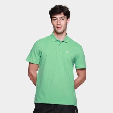 Imagem de Camisa Polo Tommy Jeans Casual Masculina, Verde, P