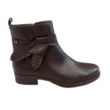 Imagem de Bota Feminina Bottero Couro Atanado Napoli Marrom 361733-1-Feminino