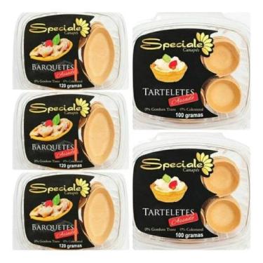 Imagem de Kit. Barquete E Tartelete - Canapés Aprox. 195 Und. - SPECIALE CANAPÉS