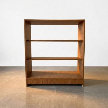 Imagem de Balcão Com Prateleira 100% Mdf Lojas E Comércios Amadeirado Desmontado - Suprema Móveis