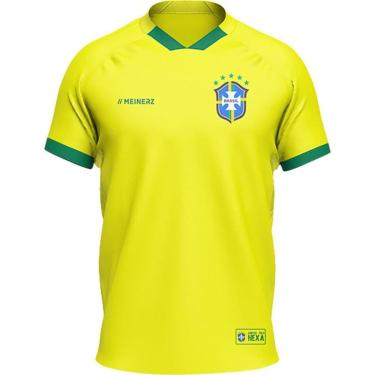 Imagem de Camiseta Meinerz Seleção Brasileira 2026 Masculina-Masculino