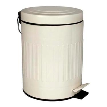Imagem de Lixeira Retro Bege 5 Litros 008240 Mor