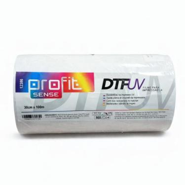 Imagem de Bobina Filme-A DTF de Impressão UV 30cmX100m Profit Sense