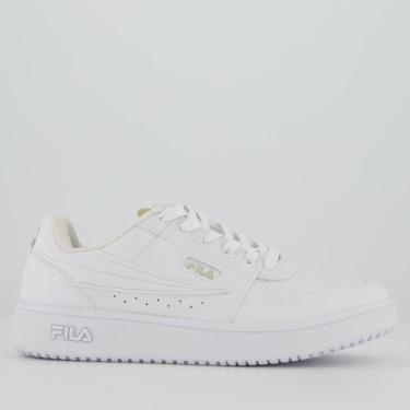 Imagem de Tênis Fila ACD Classic Feminino Branco e Prata, 35