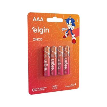Imagem de Pilha De Zinco Aaa - Blister Com 4 Unidades Palito