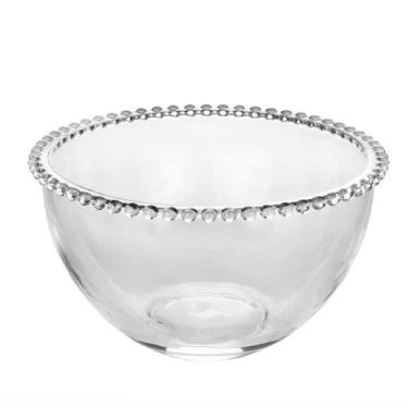 Imagem de Saladeira de Cristal Pearl 21 x 12 cm - Wolff