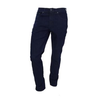 Imagem de Calça Jeans Masculina Pierre Cardin New Fit Marinho - 457P08, 52