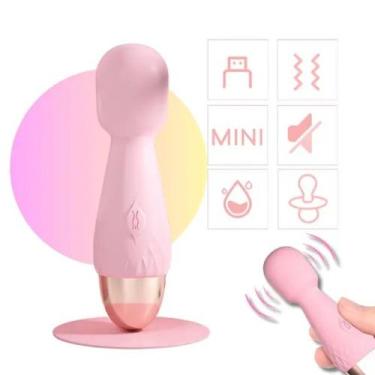 Imagem de Mini Varinha Mágica Recarregável com 10 Modos de Vibração Sexy Import