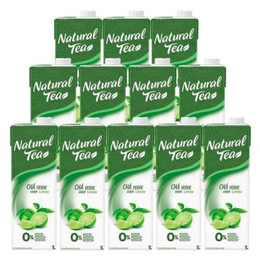 Imagem de Chá Verde Natural Tea Limão 1l 12 Unidades