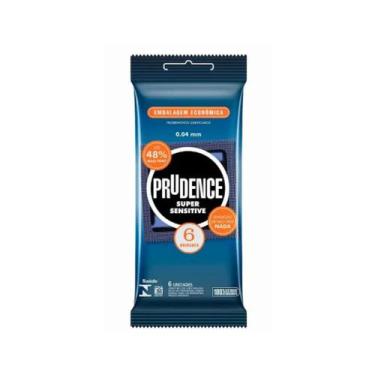 Imagem de Preservativo Prudence Super Sensitive com 6 unidades - dkt