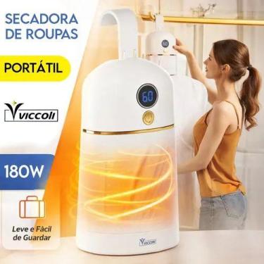 Imagem de Secador De Roupas Varal Elétrico Portátil 220v Utilidade - Viiccoli