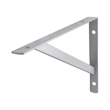 Imagem de SUPORTE PRATELEIRA REFORÇADO MÃO FRANCESA 20CM PRATA