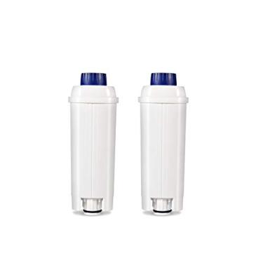 Imagem de Filtro Ouxunus – Filtro de máquina de café para filtro Delonghi DLSC002 com amaciante de carbono ativado, filtro de água compatível com De'Longhi ECAM, Esam, ETAM, BCO, EC. (Pacote com 2)