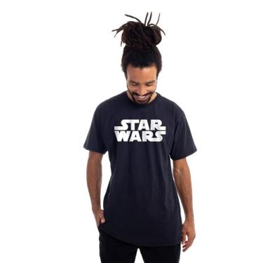 Imagem de Camiseta Star Wars Logo p/m/g/gg Clube Comix 11678