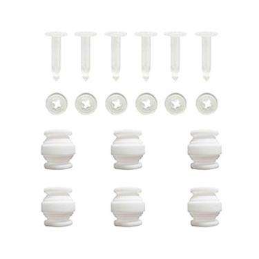 Imagem de 6 Pcs Damping Bumper Rubber Ball W/ Pins for 3 Gimbal