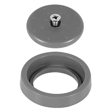 Imagem de KOLLNIUN Kit de reparo de válvula de pulverização pré-enxágue para a maioria das torneiras de pia comerciais pulverizador de pratos toque em torneiras de pia de cozinha 1,42 GPM peça de reparo de pára-choques e parafusos, cinza